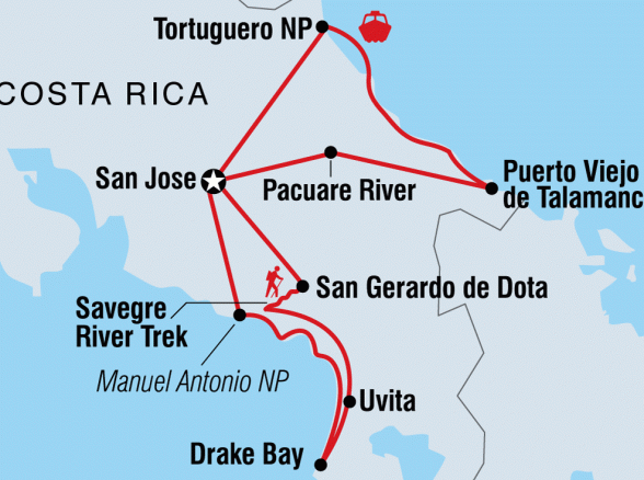 Costa Rica: Raft, Snorkel, Kayak & Hike