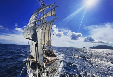 sailing a yacht across the atlantic