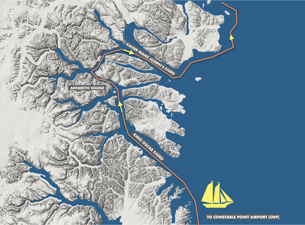 Greenland to Svalbard sailing Great Expedition Company 2